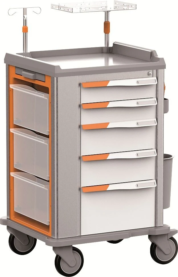 ABS Medicinsk Crash Trolley Vogn
